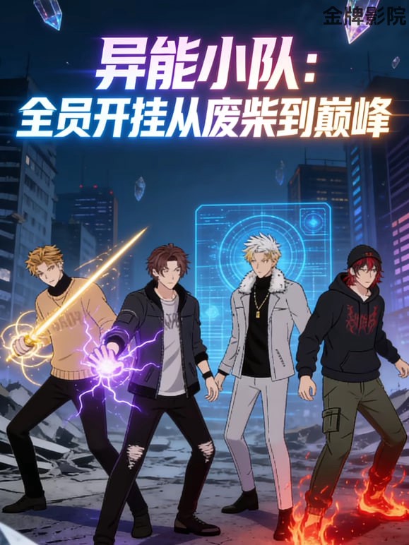 异能小队：全员开挂从废柴到巅峰 动态漫画